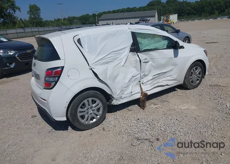 2020 Chevrolet Sonic Fwd 1Fl 5-Door from USA, damaged, VIN 1G1JG6SBXL4100324